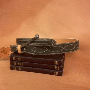 Hamley's Sage Oval Taper Gunslinger Belt