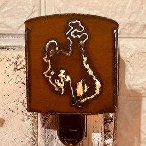 Bronc Rider Night Light - Universal Ironworks USA
