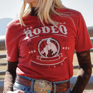 Women's Rodeo Print Tee - Cruel Girl