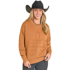 Women's Boot stitch Sweater - Panhandle Slim