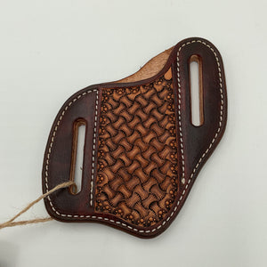 Hamley Axe Head Stamped Knife Sheath