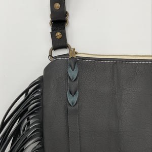 Medium Crossbody with Fringe Purse - Puddle City Craft
