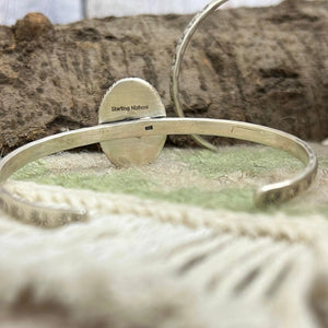 Cotton Candy Turquoise Cuff- Nizhoni Traders LLC