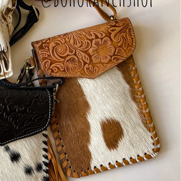 Western Phone Crossbody Purse - Boho Ranch Shop