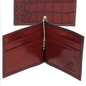 Leather Bill Clip Wallets - Scully