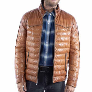 Men's Western Leather Jacket - Scully