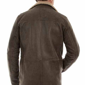 Men's Shearling Coat - Scully