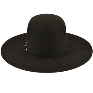 20X Stellar Open Crown Chocolate Felt Hat- Bailey Hats