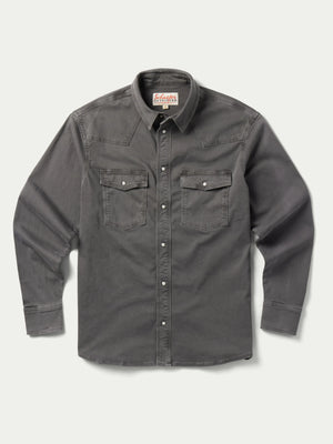 MEN'S CARBON WESTERN DENIM SNAP SHIRT - Schaefer Outfitter