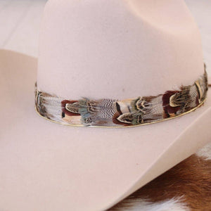Gold Plated Snake Chain Hat Band - Willow Lane Hat Co.