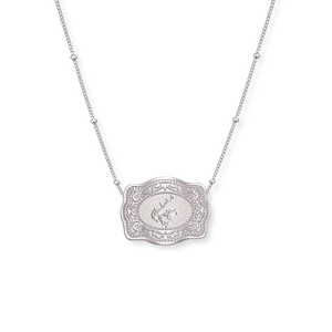 Bronc Mini Belt Buckle Necklace - SpurWest