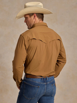 MEN'S PECAN RANGETEK WESTERN GUIDE SNAP SHIRT - Schaefer Outfitter