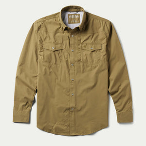 MEN'S OLIVE RANGETEK WESTERN GUIDE SNAP SHIRT - Schaefer Outfitter