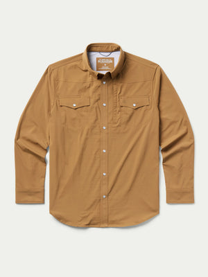 MEN'S PECAN RANGETEK WESTERN GUIDE SNAP SHIRT - Schaefer Outfitter