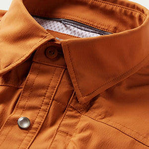 MEN'S RUST RANGETEK WESTERN GUIDE SNAP SHIRT - Schaefer Outfitter