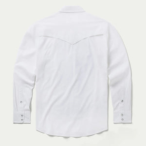 MEN'S WHITE RANGETEK WESTERN GUIDE SNAP SHIRT - Schaefer Outfitter