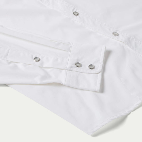 MEN'S WHITE RANGETEK WESTERN GUIDE SNAP SHIRT - Schaefer Outfitter