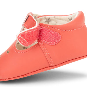 Mary Jane Strawberry Pink Eco Step  - JuJuBe