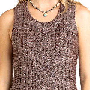 Women's Sweater Knit Tank  - Panhandle