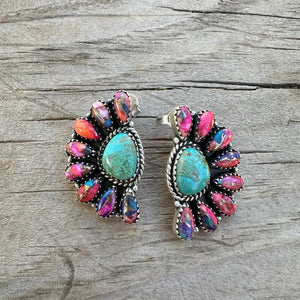 Pink Dream Crescent Post  E/R - Nizhoni Traders
