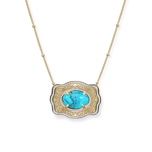Belt Buckle Necklace OASIS - SpurWest