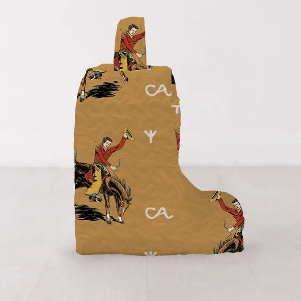 Lazy J Quilted Boot Bag - Ida Mae Home