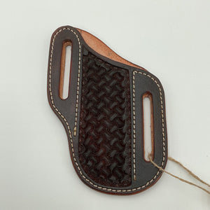Hamley Axe Head Stamped Knife Sheath