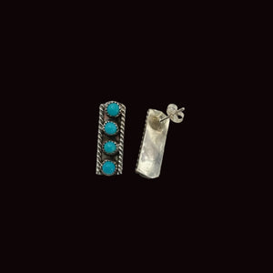 Turquoise Dangle Earrings - MATT925