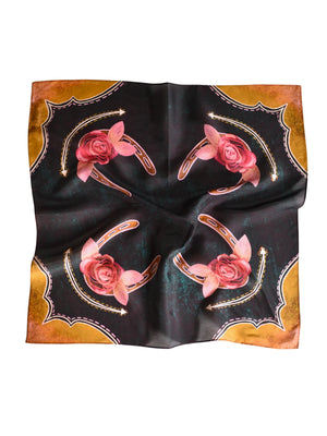 Western Wild Rag Scarf - Tirzah Lane Art