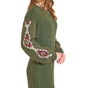 Women's Sweater Dress- Rock & Roll Denim