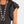 Women's Flutter Tee w/Stud Trim - Rock & Roll Denim
