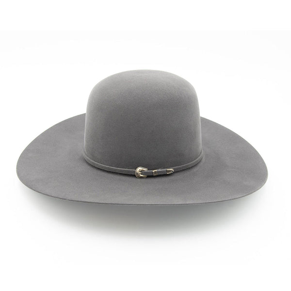 30X Slate Open Crown Felt Hat