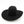 30X Black Open Crown Hat - W. Alboum