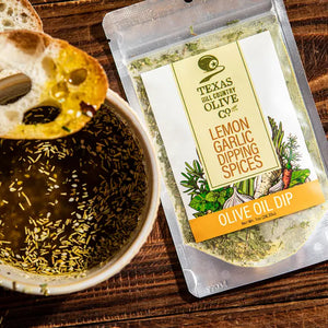 Lemon Garlic Dipping Spices - Texas Hill Country Olive Co.