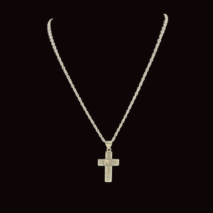 The American Flag Cross Pendant  - Vogt Silversmiths
