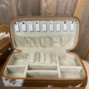 Cowhide Jewelry Box - Western Linens