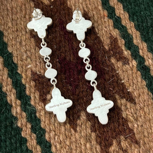 Kingman Turquoise Dangle E/R - Nizhoni Traders