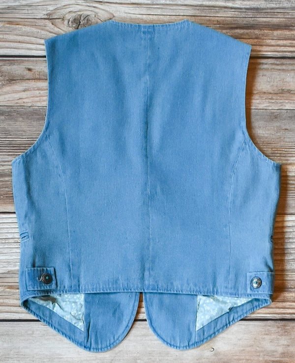 Back of Wyatt Vest Tasha Polizzi