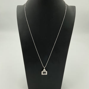 Hamley Barrel H Necklace - Vogt Silversmith