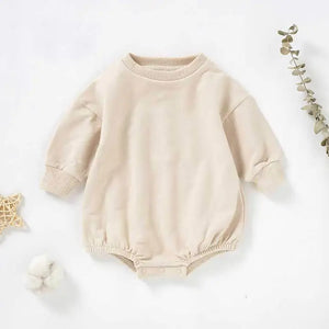 Baby Sweater Bubble Romper - Boho + Babe