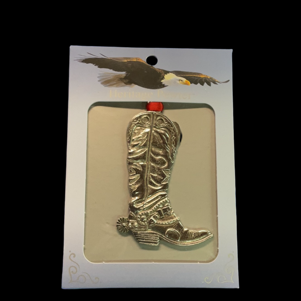 Cowboy Boot Ornament