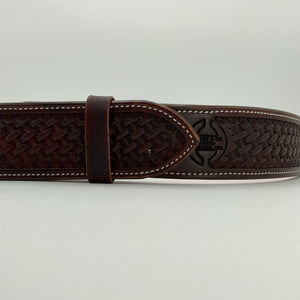 Hamley Full Basket Weave Straight Belt