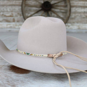 Western Beaded Hat Band/Pecos - Willow Lane Hat Co.