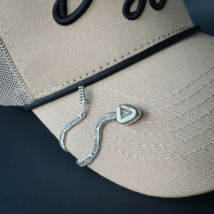 Solid Silver Brim Biter® - Hallett Peak