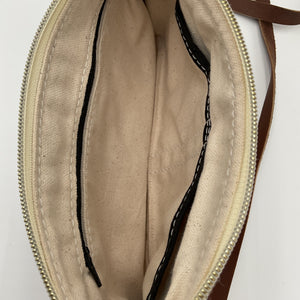 Small Wool Crossbody Purse No Fringe - Puddle City Craft