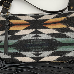 Medium Crossbody with Fringe Purse - Puddle City Craft
