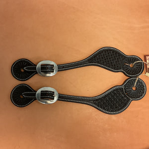 Hamley Basket Weave Spur Straps