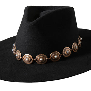 Concho Copper Hatband - M&F Western