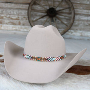 Western Beaded Hat Band/Solara - Willow Lane Hat Co.