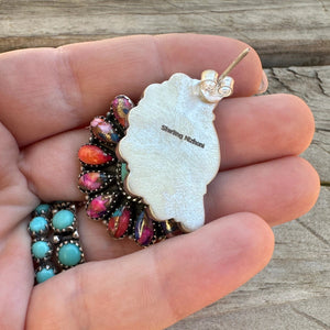 Pink Dream Crescent Post  E/R - Nizhoni Traders